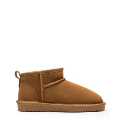 [FuzzyClassic Mini Boot] Splash-Proof Slip-On Suede Snow Boots