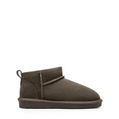 [FuzzyClassic Mini Boot] Splash-Proof Slip-On Suede Snow Boots