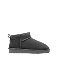 [FuzzyClassic Mini Boot] Splash-Proof Slip-On Suede Snow Boots