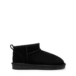 [FuzzyClassic Mini Boot] Splash-Proof Slip-On Suede Snow Boots