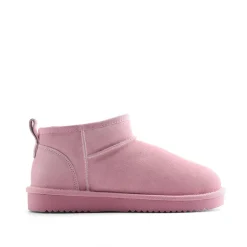 [FuzzyClassic Mini Boot] Splash-Proof Slip-On Suede Snow Boots