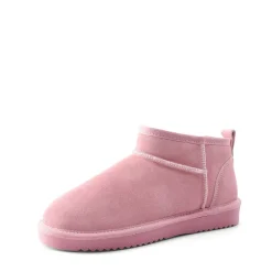 [FuzzyClassic Mini Boot] Splash-Proof Slip-On Suede Snow Boots