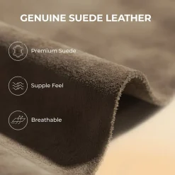 [FuzzyClassic Platform Mini Boot] Suede Platform Ankle Snow Boots