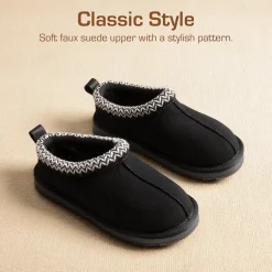 [FuzzyEasy Kid's Slip-on] Winter Suede Slippers