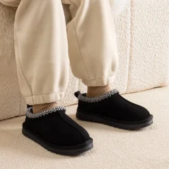 [FuzzyEasy Kid's Slip-on] Winter Suede Slippers