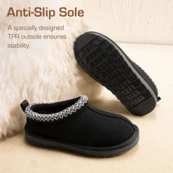 [FuzzyEasy Kid's Slip-on] Winter Suede Slippers