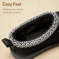 [FuzzyEasy Kid's Slip-on] Winter Suede Slippers