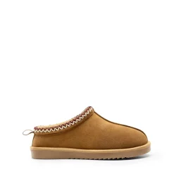 [FuzzyEasy Men's Slip-on] Suede Fur Slippers