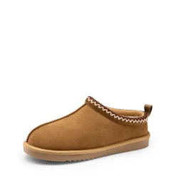 [FuzzyEasy Men's Slip-on] Suede Fur Slippers