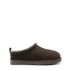 [FuzzyEasy Men's Slip-on] Suede Fur Slippers