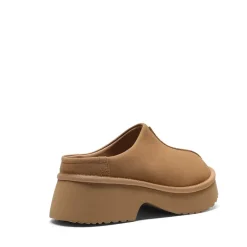 [FuzzyEASY Rhea] Women's Geta-Inspired Slip-On Mules