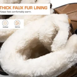 [FuzzyGo Bold] Foldable Lace-Up Winter Snow Boots