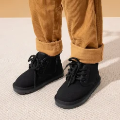 [FuzzyGo Kid's Cozy] Snow Ankle Boots