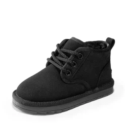 [FuzzyGo Kid's Cozy] Snow Ankle Boots