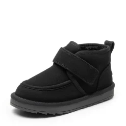 [FuzzyGo Kid's Cozy Tap] Hook-And-Loop Snow Boots