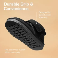 [FuzzyGo Kid's Cozy Tap] Hook-And-Loop Snow Boots
