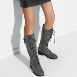 [Georgia] Faux Fur Lining Knee High Riding Boots