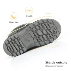 Girls and Boys Fur Lined Winter Snow Boots