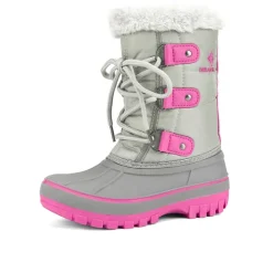 Girls and Boys Fur Lined Winter Snow Boots