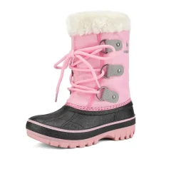 Girls and Boys Fur Lined Winter Snow Boots
