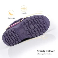 Girls and Boys Fur Lined Winter Snow Boots