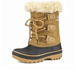 Girls and Boys Fur Lined Winter Snow Boots