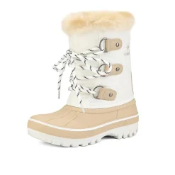 Girls and Boys Fur Lined Winter Snow Boots