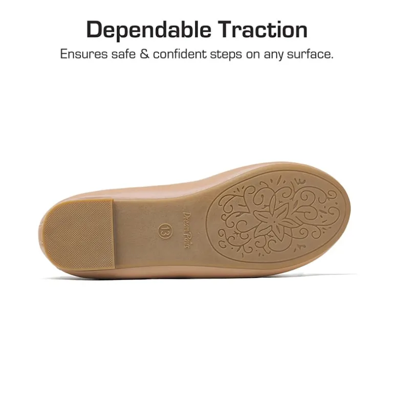 Girls Ankle-Strap Ballerina Flat Shoes