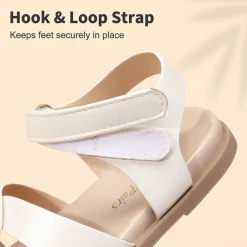 Girls Ankle Strap Strappy Flat Sandals
