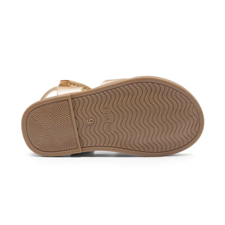 Girls Ankle Strap Strappy Flat Sandals