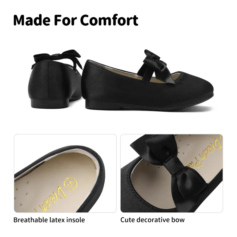 Girls Bow Ballerina Flats