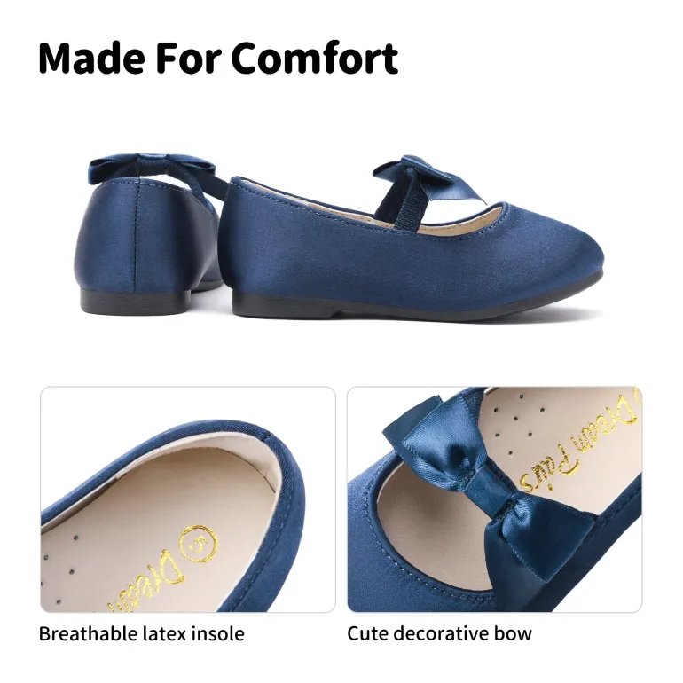 Girls Bow Ballerina Flats