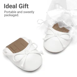 Girls’ Bow Dress Flats with Arch Support