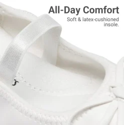 Girls’ Bow Dress Flats with Arch Support