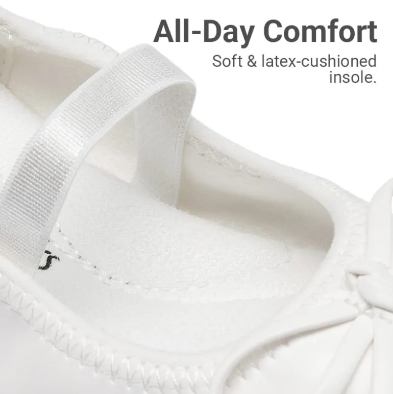 Girls’ Bow Dress Flats with Arch Support