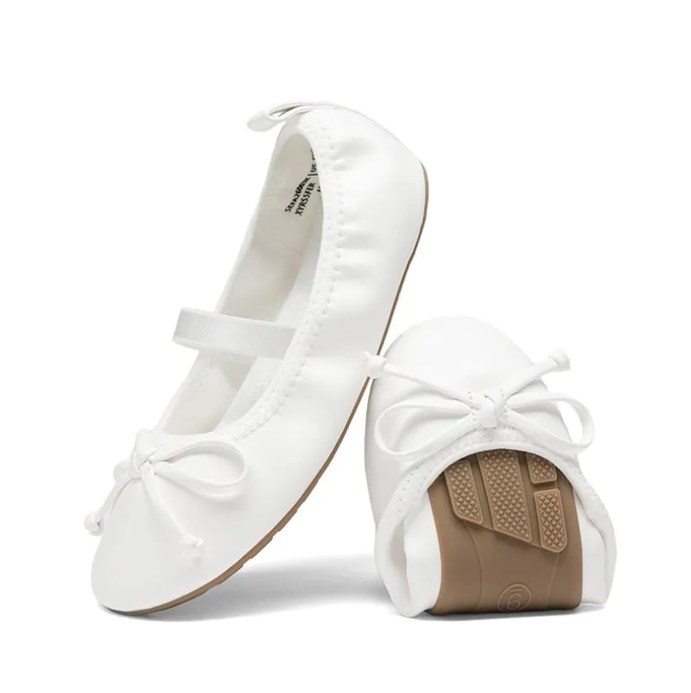 Girls’ Bow Dress Flats with Arch Support