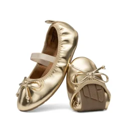 Girls’ Bow Dress Flats with Arch Support
