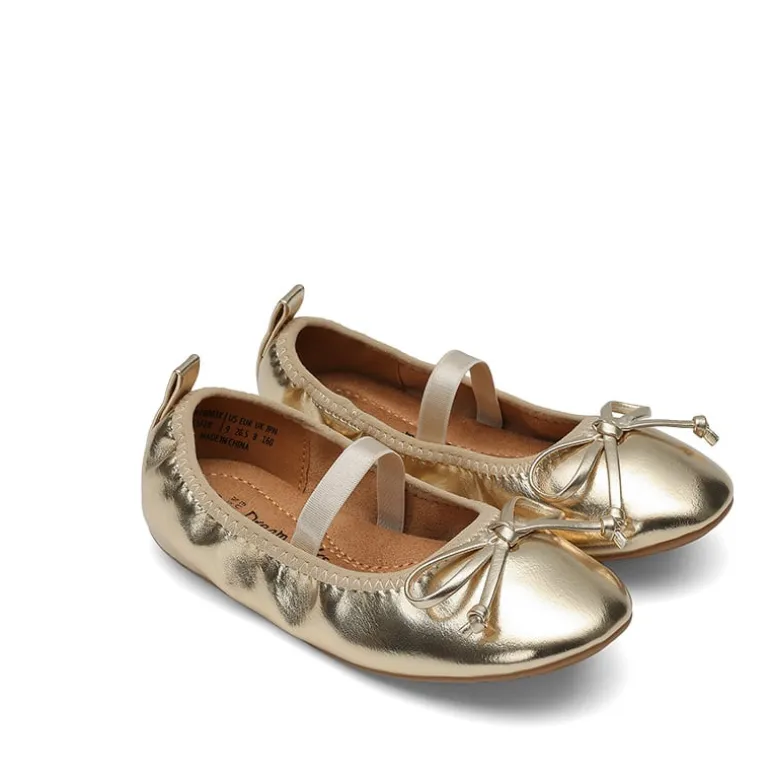Girls’ Bow Dress Flats with Arch Support