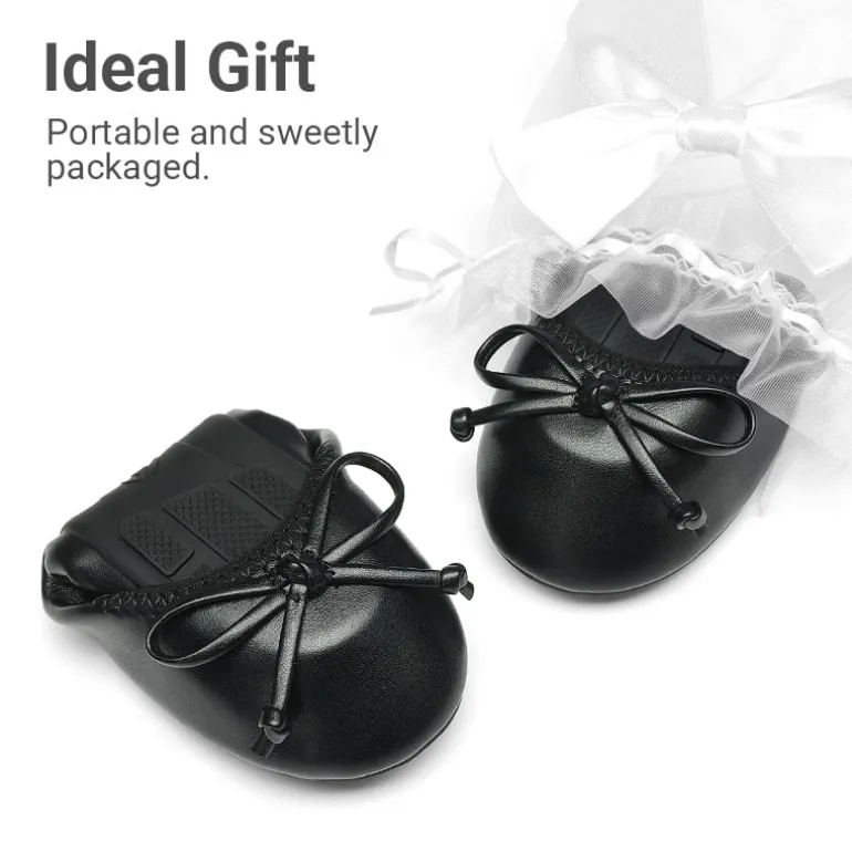 Girls’ Bow Dress Flats with Arch Support
