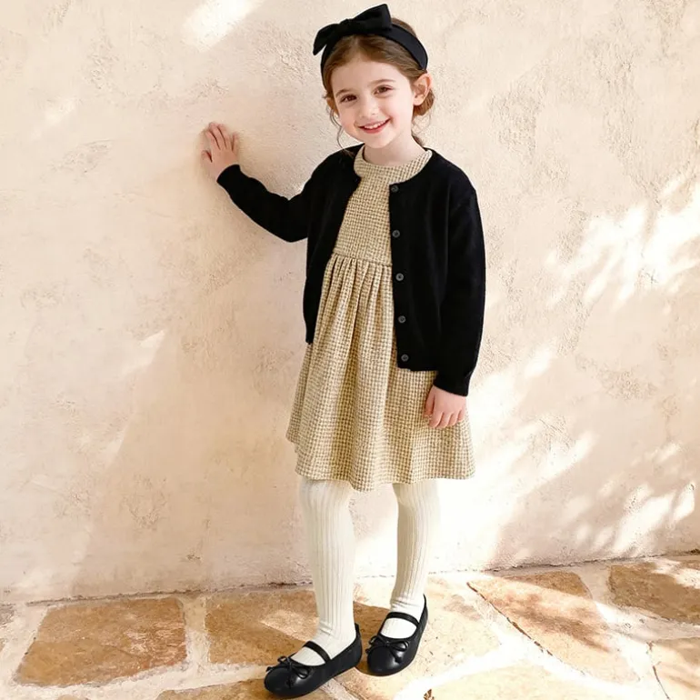 Girls’ Bow Dress Flats with Arch Support