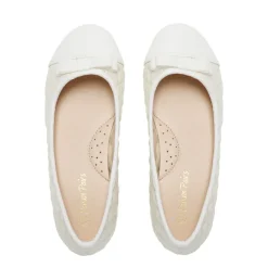 Girls Bow Slip-Resistant Ballerina Flats