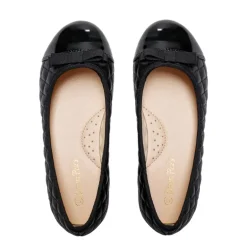 Girls Bow Slip-Resistant Ballerina Flats