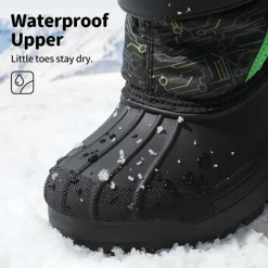 Girls & Boys Waterproof Snow Boots