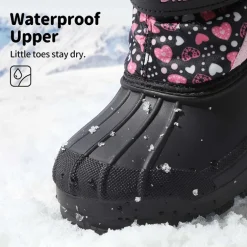 Girls & Boys Waterproof Snow Boots