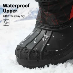 Girls & Boys Waterproof Snow Boots