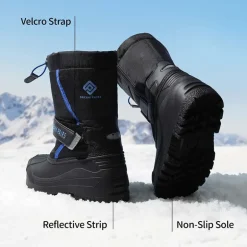 Girls & Boys Waterproof Snow Boots