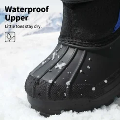 Girls & Boys Waterproof Snow Boots