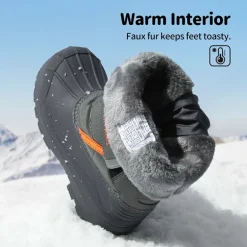 Girls & Boys Waterproof Snow Boots
