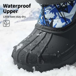 Girls & Boys Waterproof Snow Boots
