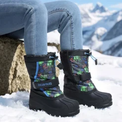 Girls & Boys Waterproof Snow Boots